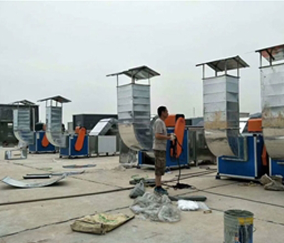 上海连锁商超排烟通风工程